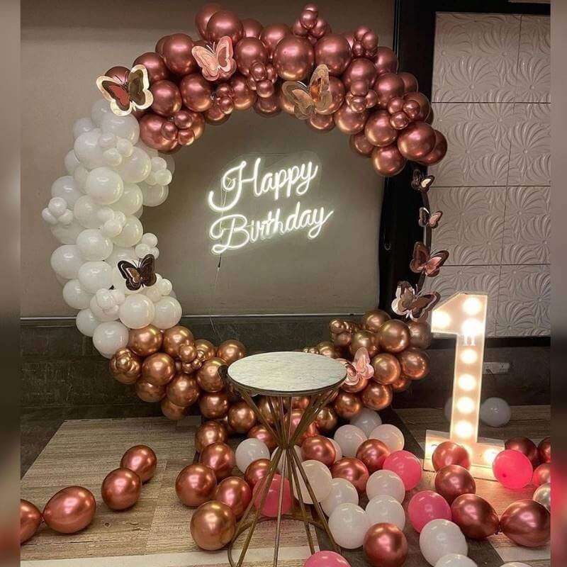 Ring Decoration with cake table and age led - My Store