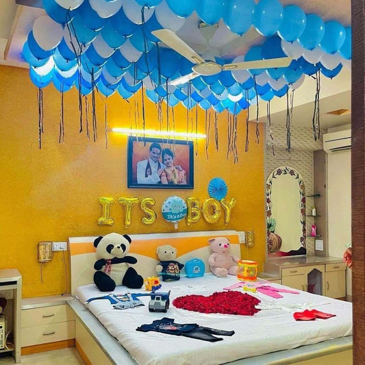 Its Boy/Girl Decoration with Rose Petals - My Store